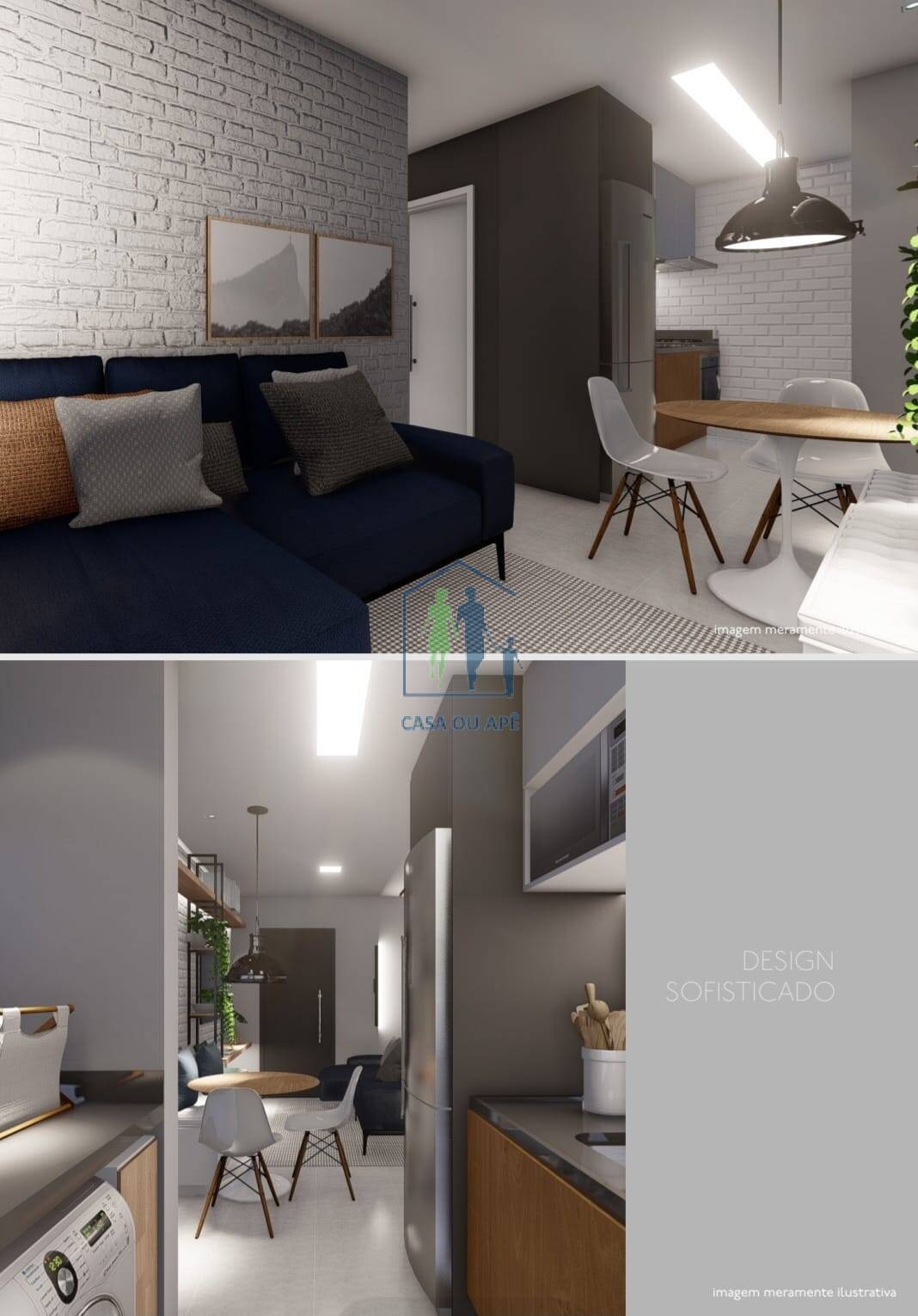 Apartamento à venda com 2 quartos, 37m² - Foto 2